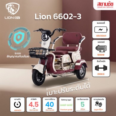 จักรยานไฟฟ้า Lion EV 6602-3